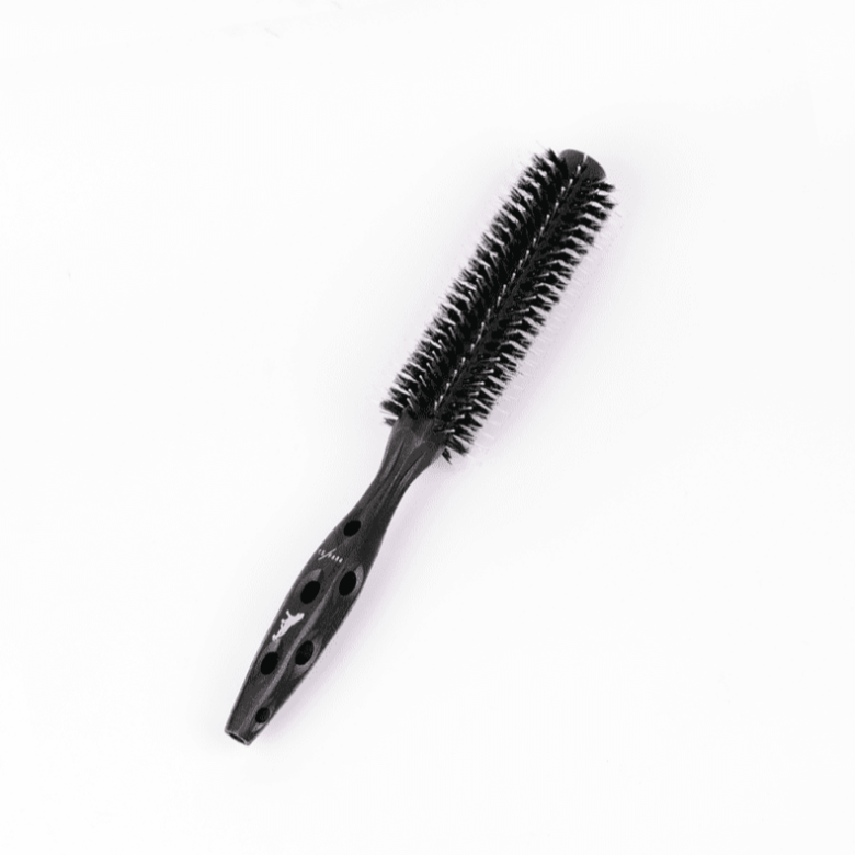Круглый браш черный Carbon Tiger Brush Y.S.Park Professional 